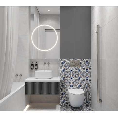 Kingstone Grey 19,6x19,6 керамический гранит матовый - картинка 4