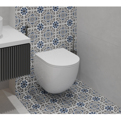 Kingstone Grey 19,6x19,6 керамический гранит матовый - картинка 5