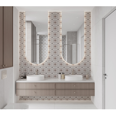 Kingstone Grey 19,6x19,6 керамический гранит матовый - картинка 6