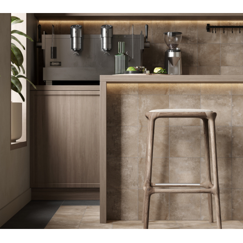 Klinker Copper 19,6x19,6 керамический гранит структурный матовый - картинка 12