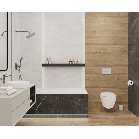 Timeless Grigio серый 60x119,5 керамический гранит матовый карвинг - картинка 3