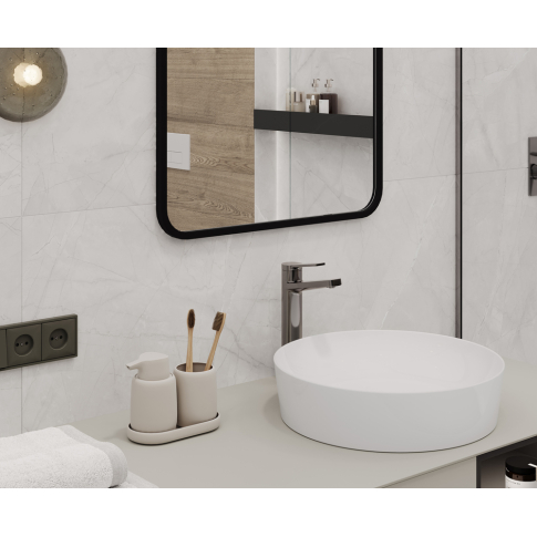 Timeless Grigio серый 60x119,5 керамический гранит матовый карвинг - картинка 4