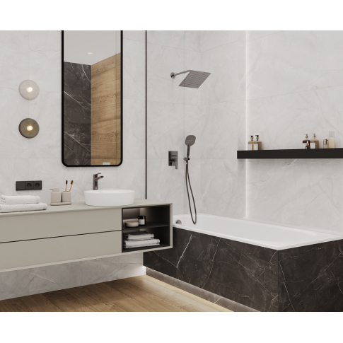 Timeless Grigio серый 60x119,5 керамический гранит матовый карвинг - картинка 2