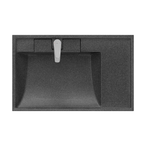 Умывальник Рейн 80 см, графит - картинка 5
