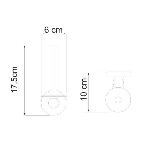 Diemel K-2297 Держатель туалетной бумаги - картинка 2