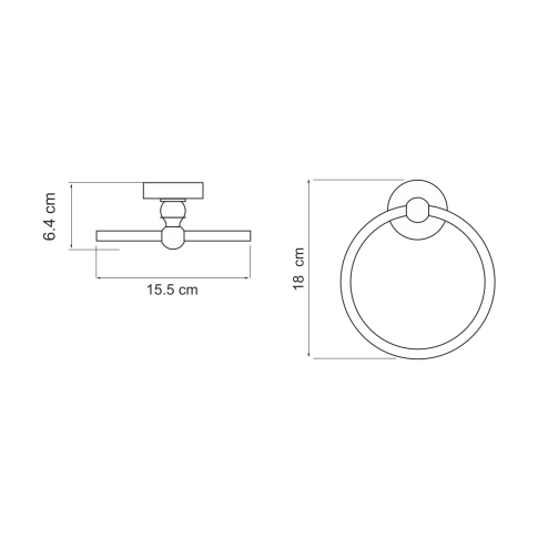 Diemel K-2260 Держатель полотенец - картинка 2