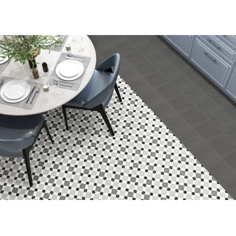 Victory Grey 19,6x19,6 керамический гранит матовый - картинка 2