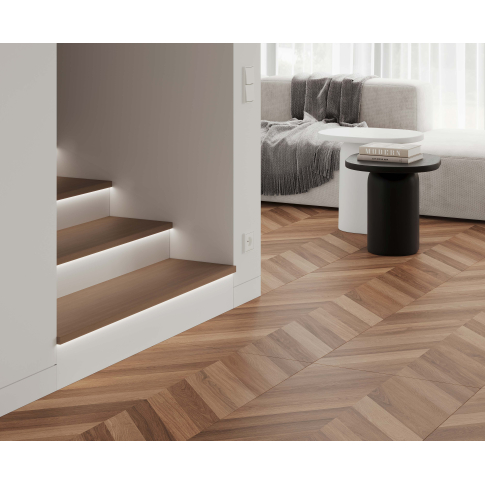 Wood Canarium Chevron M 60x120 керамический гранит матовый карвинг - картинка 3