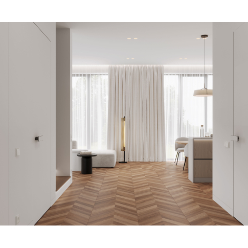 Wood Canarium Chevron M 60x120 керамический гранит матовый карвинг - картинка 2
