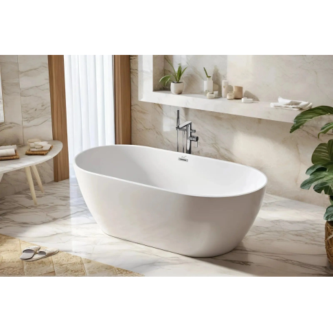 Ванна акриловая отдельностоящая Cerutti Spa d'Iseo 170 II CT10509 (170x75) - картинка 2