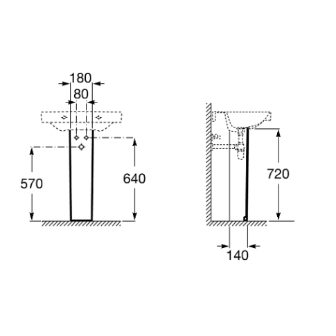 Пьедестал DEBBA, белый - картинка 3