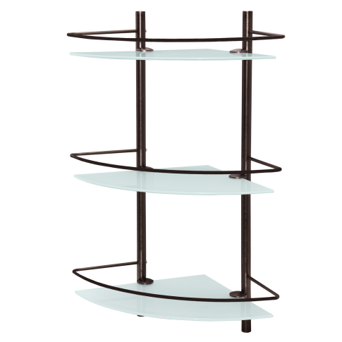K-3633 Полка стеклянная тройная - картинка 1