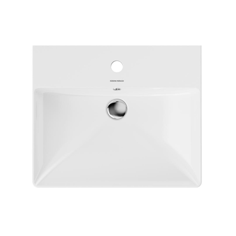 Умывальник PRO 50 подвесной с креплением, белый глянцевый PROR.wb.50 - картинка 6