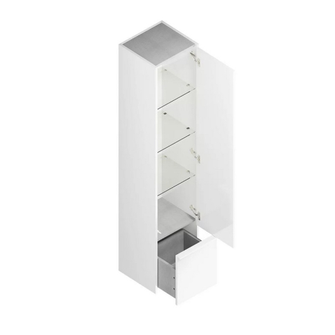 Пенал подвесной Modula 165 см, цвет белый глянцевый - картинка 6