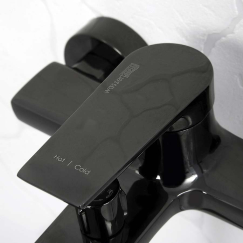 Смеситель для ванны и душа Glan 6601 с коротким изливом - картинка 6