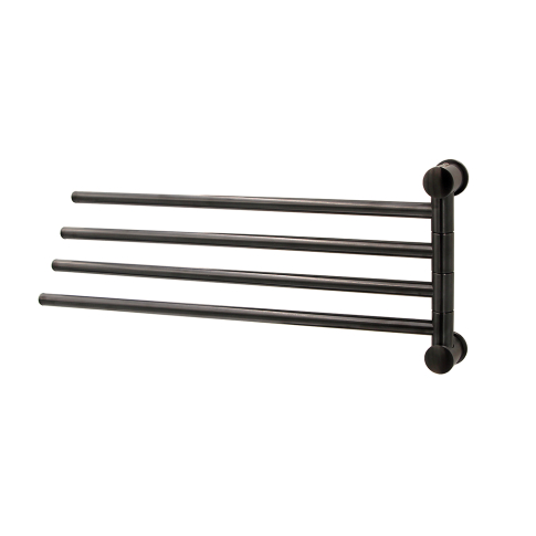 K-1034GUN METAL Держатель полотенец четверной - картинка 1