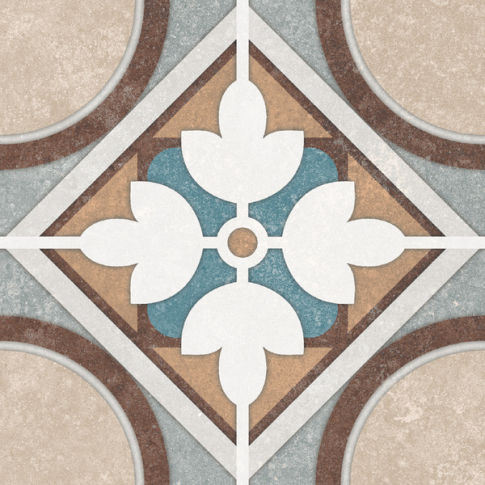 Art Taupe Mix 19,6x19,6 керамический гранит матовый карвинг - картинка 3