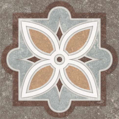 Art Taupe Mix 19,6x19,6 керамический гранит матовый карвинг - картинка 8