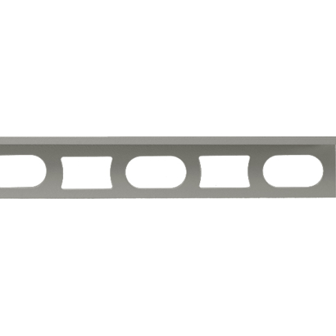 Профиль из алюминия декоративный L-образный ZV10 №113 (Тёмно-серый)																										 - картинка 1