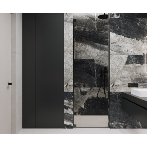 Lunar Nero 80x160 керамический гранит матовый (ghr) глосси инк - картинка 4