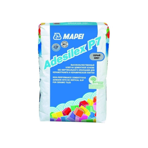 Клей для плитки Mapei Adesilex P7 серый C2T 25 кг - картинка 1