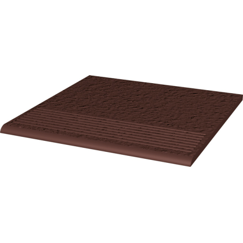 Natural ступень структурная brown 30х30 - картинка 1