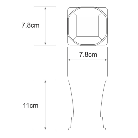 Exter K-5528 Стакан для зубных щеток - картинка 4