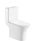 Унитаз напольный BERNINA Tornado безободковый с крышкой duroplast, soft-close, быстросъемная, белый, CT11133 - превью 1