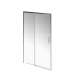 Душевая дверь LINDO раздвижная 120х195, Soft Close, покрытие Easy clean, хром - превью 2