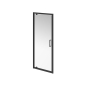 Душевая дверь VETRO, распашная, 80х195, матовый черный - превью 1
