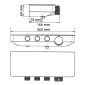 Mindel 8599 Thermo Термостатический смеситель для ванны и душа - превью 3