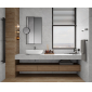 Lune Grigio серый 60x119,5 керамический гранит матовый карвинг LP6012G0061R - превью 2