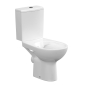 Унитаз-компакт NATURE CLEAN ON 011 3/5л. (гориз. вып, дюр. сид. slim, lifting, easy-off, ниж. под.) белый, 1с, 65410 - превью 4