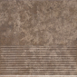 Ilario ступень стуктурная brown 30х30 - превью 1