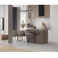 Lugano Bianco 80х80 керамогранит полуполированный - превью 2