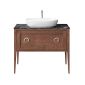 Тумба напольная Plaza Classic NEO 100 1+1 ящик, орех - превью 5