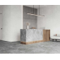 Rocky Grey PRO 80x80 керамический гранит структурный матовый (ghr) - превью 4