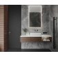 Materica Grey 80х160 керамогранит матовый карвинг - превью 7