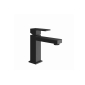 Смеситель для раковины FUTURA однорычажный, без донного клапана 3/8, матовый черный 66412KM.01.093																														 - превью 1