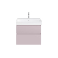 Тумба подвесная CUBO 60 см, цвет мальва матовый - превью 5