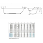 Ванна стальная BLB Universal HG 150*75 см, с шумоизоляцией																													 - превью 5