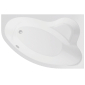 Rosa ванна акриловая правая 150х100 с ножками + Rosa экран для ванны 150 - превью 1