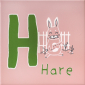 Зоопарк «H» декор матовый 20х20 - превью 1