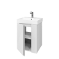 Тумба подвесная PROPUS 55 под умыв-к Kerama Marazzi PRO 55, светло-серый глянец, LPR-WCAB-55-106 - превью 3