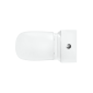 Унитаз-компакт Quadro Slim белый - превью 5