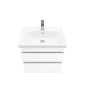 Тумба подвесная SARGAS 60 под умыв-к Cerastyle Frame 60, УЛЬТРА белый глянец, LS-WCAB-60-101 - превью 1