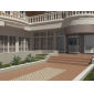 Аллея кирпичный 30x30 ступень угловая с капиносом матовый SG906800N\GR\AN - превью 2