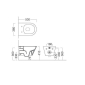 Унитаз PLAZA Modern NEW подвесной, безободковый с крепежом PLMR.wc.02 - превью 3