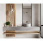Illusion Blanco 80x80 керамический гранит матовый (ghr) глосси инк - превью 3