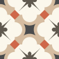 Bristol Beige 19,6x19,6 керамический гранит матовый карвинг - превью 1